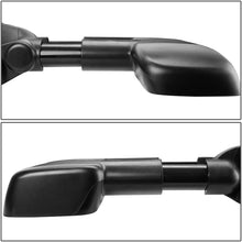 DNA Motoring TWM-022-T111-BK-L Powered Towing Mirror Left/Driver [For 88-02 Chevy GMC C/K]