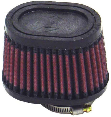 K&N Universal Clamp-On Air Filter: High Performance, Premium, Replacement Engine Filter: Flange Diameter: 1.75 In, Filter Height: 2.75 In, Flange Length: 0.625 In, Shape: Oval Straight, RU-2450