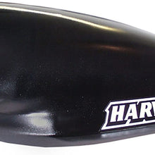 Harwood 3183: Hood Scoop, Tri Aero, 33 1/2 in. Long, 14 in. Wide, 11 in. Tall, Fiberglass, Black Gelcoat, Each