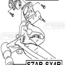 FEBEST SZAB-SX4R Rear Arm Bushing