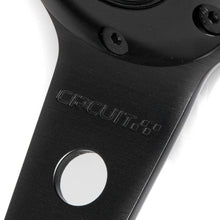 Circuit Performance CP330 Steering Wheel Black Center Black Leather and Yellow Stripe 350mm Deep Dish