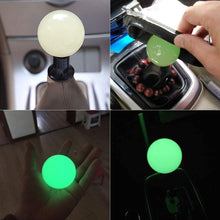 RYANSTAR Gear Shifter Glowing Pearl Ball Shift Knob 54mm for Manual/Automatic Short Green Glow in The Dark