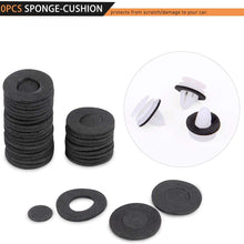 GOOACC Push Bumper Fastener Rivet Clips with 18 Most Popular Sizes Auto Push Pin Rivets for Benz, BMW, Toyota, Honda, Subaru, Nissan, Mazda etc