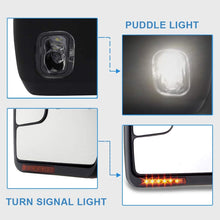 ECCPP Passenger Side View Mirror Replacement fit for 2004-2014 for Ford F-150 Power Heated Chrome Puddle Signal Light