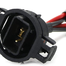 iJDMTOY (2) 5202 2504 PSX24W Factory Fog Lights Extension w/Deutsch DT DTP Connectors, Good For Cubic LED Pod Lights, LED Light Bars, Off-Road LED Work Lamps, etc