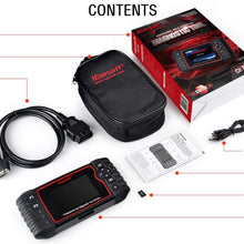iCarsoft CR Pro Professional Multi-System Multi-Brand Car Diagnostic Tool Scanner incl. Battery Tester, Read and Clear Engine, Transmission, Airbag, ABS Trouble Codes