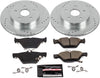 Power Stop K7039 Rear Brake Kit with Drilled/Slotted Brake Rotors and Z23 Evolution Ceramic Brake Pads