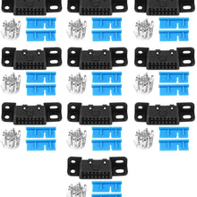 Acouto OBD2 16Pin Female Connector OBDII Cable Car Auto Adapter Plug Shell Kit for GM J1962