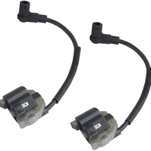 New 21171-0711 Ignition Coil Pack of 2 Compatible with Kawasaki FR FS FX Series Engines, Replaces 21171-0743 (silver)