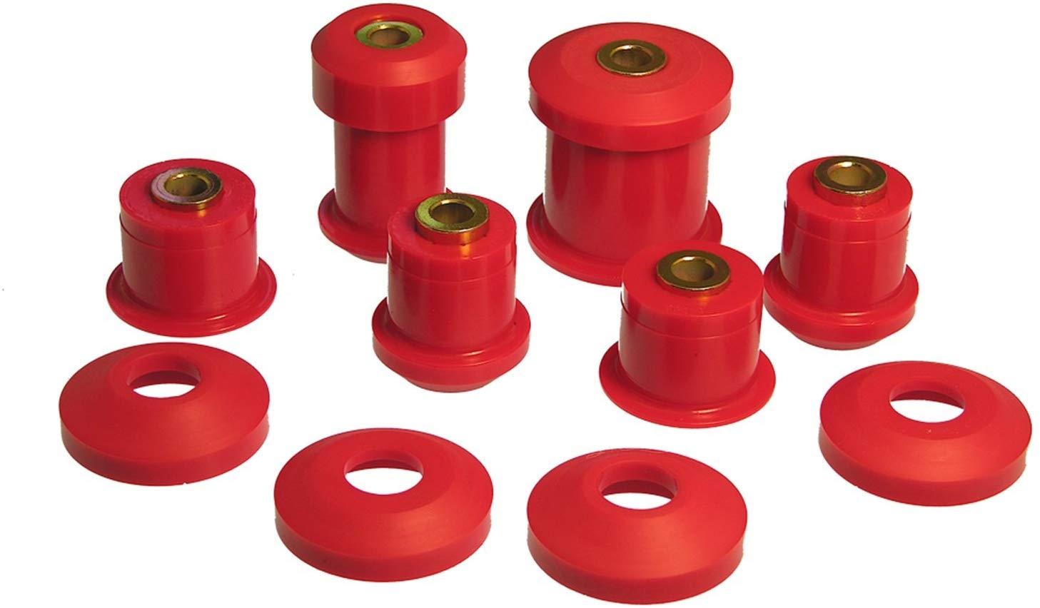 Prothane 6-312 Red Rear Upper and Lower Control Arm Bushing Kit