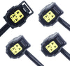 Sangyue Oxygen Sensor 02 O2 for Jeep Grand Cherokee 2001-2003 4.0L Upstream + Downstream 4PCS