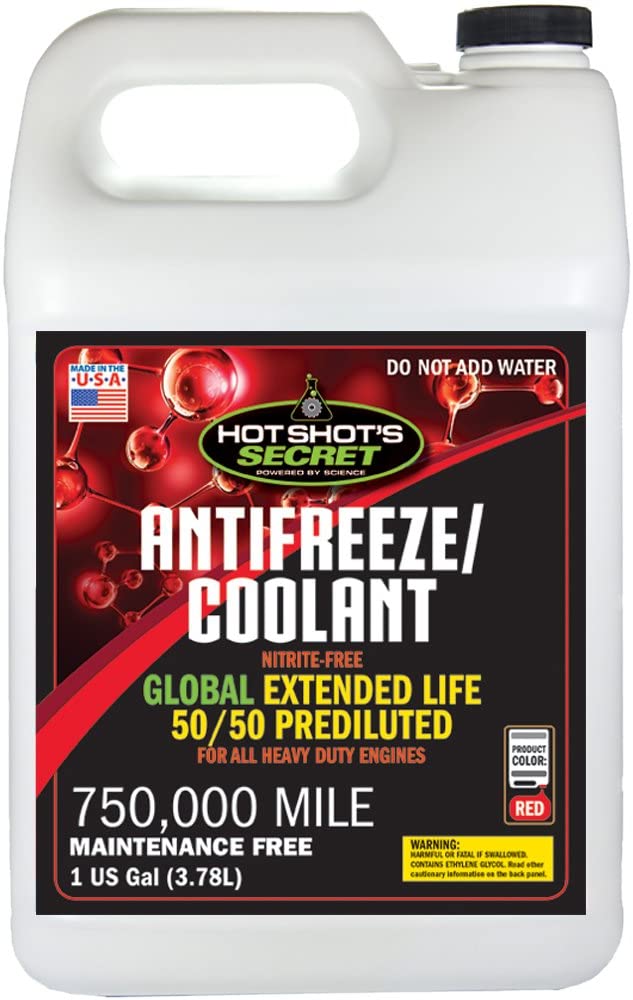 Hot Shot's Secret 1G750KR Red Antifreeze, 1 gallon