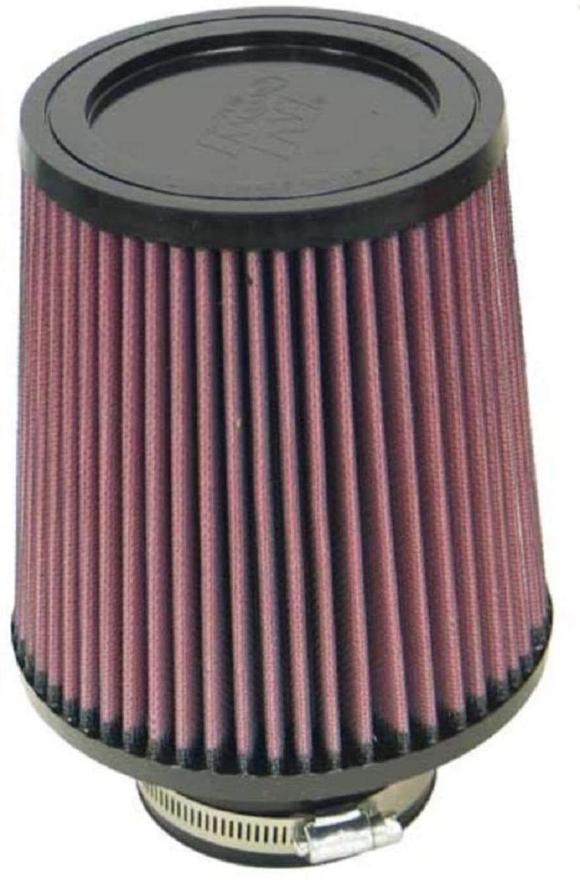 K&N Universal Clamp-On Air Filter: High Performance, Premium, Washable, Replacement Filter: Flange Diameter: 3 In, Filter Height: 6.5 In, Flange Length: 1.75 In, Shape: Round Tapered, RU-4730