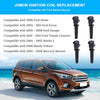JDMON Compatible with Ignition Coil Pack Ford Focus Fiesta Escape Transit Connect Mazda 3 Tribute Mercury Mariner Replaces FD505 DG501 DG504 DG541 DG507 Pack of 4