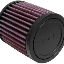 K&N Universal Clamp-On Air Filter: High Performance, Premium, Washable, Replacement Engine Filter: Flange Diameter: 2.0625 In, Filter Height: 4 In, Flange Length: 0.625 In, Shape: Round, RU-0500