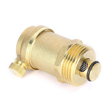 PQ-4 Male Threaded Exhaust Valve, Automatic Air Conditioning Vent Valve Needle Type - Brass(5/4")