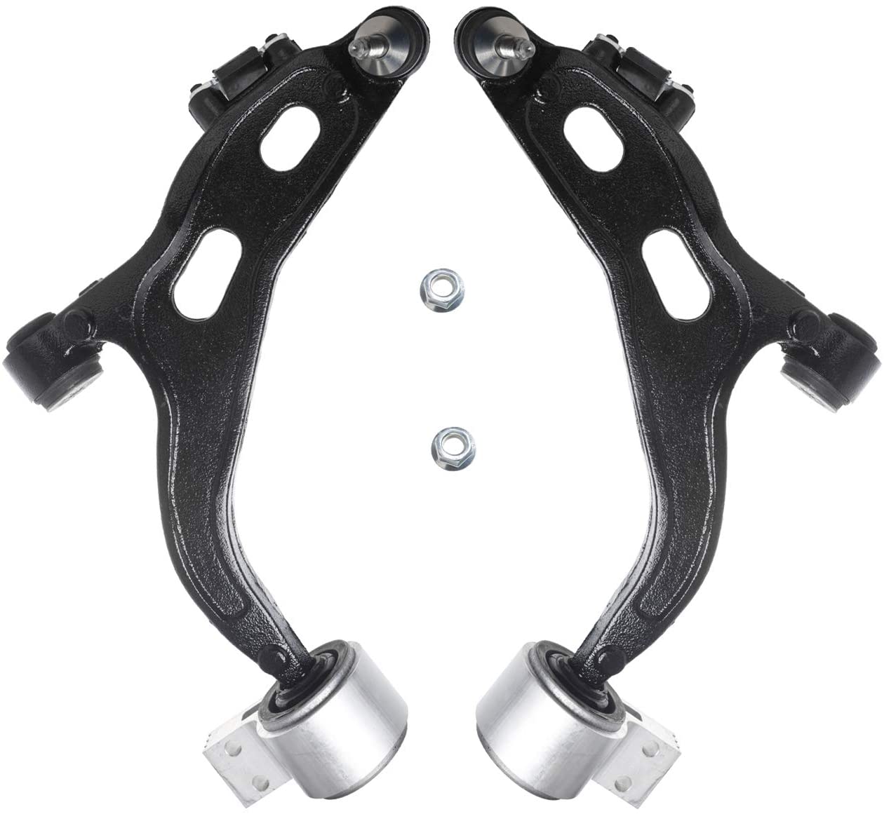 TUCAREST 2Pcs K621603 K621604 (Fits AWD Only) Left Right Front Lower Control Arm and Ball Joint Assembly Compatible With 2005 2006 2007 Ford Five Hundred Freestyle Mercury Montego Suspension