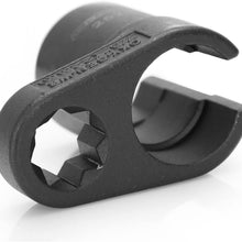 OEMTOOLS 25249 Oxygen Sensor Crowfoot Wrench | Compact, Low Clearance Oxygen Sensor Socket Head with Cutaway Slot to Protect Wires | 1/2 Inch Drive & 22 mm 6 Point Offset | 1981 & Newer Automobiles
