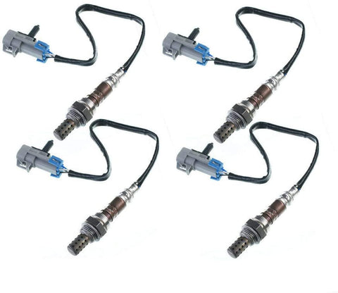 Set of 4 Oxygen Sensor for Chevrolet Silverado 1500 2500 Blazer Tahoe GMC Yukon Sierra Isuzu Rodeo