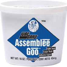 Lubegard 19260 Dr. Tranny Assemblee Goo, Blue, Light Tack Lubricant, 16 oz.