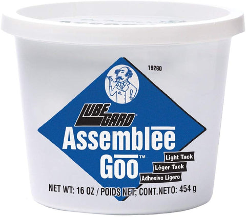 Lubegard 19260 Dr. Tranny Assemblee Goo, Blue, Light Tack Lubricant, 16 oz.