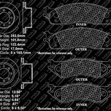 [Front + Rear] Max Brakes Premium XDS Rotors with Carbon Ceramic Pads KT089833