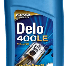 Delo 400 SDE SAE 15W-40 Motor Oil - 1 Quart Bottle (Pack of 12)
