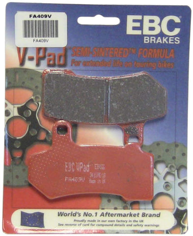 EBC Brakes FA409V Semi Sintered Disc Brake Pad