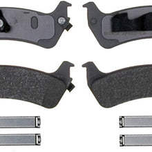 ACDelco 14D667AMH Advantage Semi-Metallic Rear Disc Brake Pad Set with Hardware