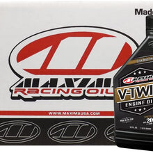 Maxima Racing Oils CS30-14901-12PK-12PK 20W-50 V-Twin Synthetic Blend Engine Oil - 384 oz., (Pack of 12)