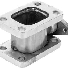 Turbo Manifold Adapter,T3-T3 Stainless Steel Turbo Manifold Adapter 38mm Wastegate Flange Outlet Turbo Swap Project