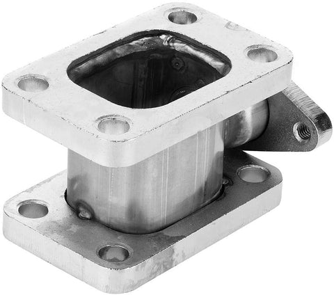 Turbo Manifold Adapter,T3-T3 Stainless Steel Turbo Manifold Adapter 38mm Wastegate Flange Outlet Turbo Swap Project