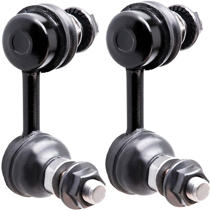 HUBDEPOT 2PC Chassis products fit for 2004-2010 Infiniti QX56 2005-2015Armada 2005-2012Pathfinder 2004Pathfinder Armada - Rear Sway Bar End Links Rear Sway Bar End Links