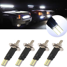 cciyu White 6000k H11 H8 H16 LED Bulbs 24SMD LED Bulbs Replacement for Fog Light,4Pack