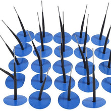 Tire Repair Patch Plug 6mm Mushroom Plug Patch Auto Tubeless Tyre Puncture Repair Wired 24Pcs for Car Motorcycle Truck Bus and Agricultural Tyres