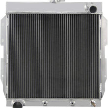 OzCoolingParts 4 Row Core All Aluminum Radiator for 1955-1957 56 Ford Thunderbird Y-Block, V8