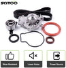 Engine Timing Part Belt Set Timing Belt Kits, SCITOO fit HONDA PRELUDE Si 2.0L 2.1L 1988-1991 Replacement Timing Tools with Water Pump B20A5 B21A1