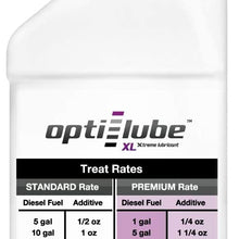 Opti-Lube XL Xtreme Lubricant Diesel Fuel Additive: 1 Gallon with Accessories (HDPE Plastic Hand Pump and 2 Empty 4oz Bottles) Treats up to 1,280 Gallons