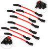 CTCAUTO Ignition Wire Sets Replacement for Cadillac Chevy GMC Hummer H2 1999-2007 (Set of 8)