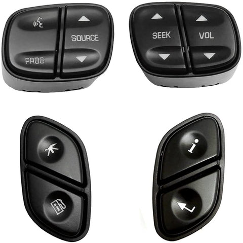 Fits Chevy Silverado Steering Wheel Control Buttons fits GMC Sierra 2003 2004 2005 2006 2007