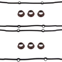 ECCPP Valve Cover Gasket Fits 98-04 Acura Isuzu Honda 3.2L 6VD1 3.5L 6VE1 V6 DOHC