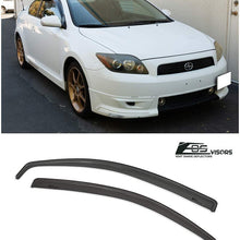 Extreme Online Store for 2005-2010 Scion tC Gen 1 | EOS Visors in-Channel Style JDM Smoke Tinted Side Vents Window Deflectors Rain Guard