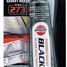 Versachem 27388-6PK Black Low Volatile OEM Silicone - 8 oz. Aerosol, (Pack of 6)