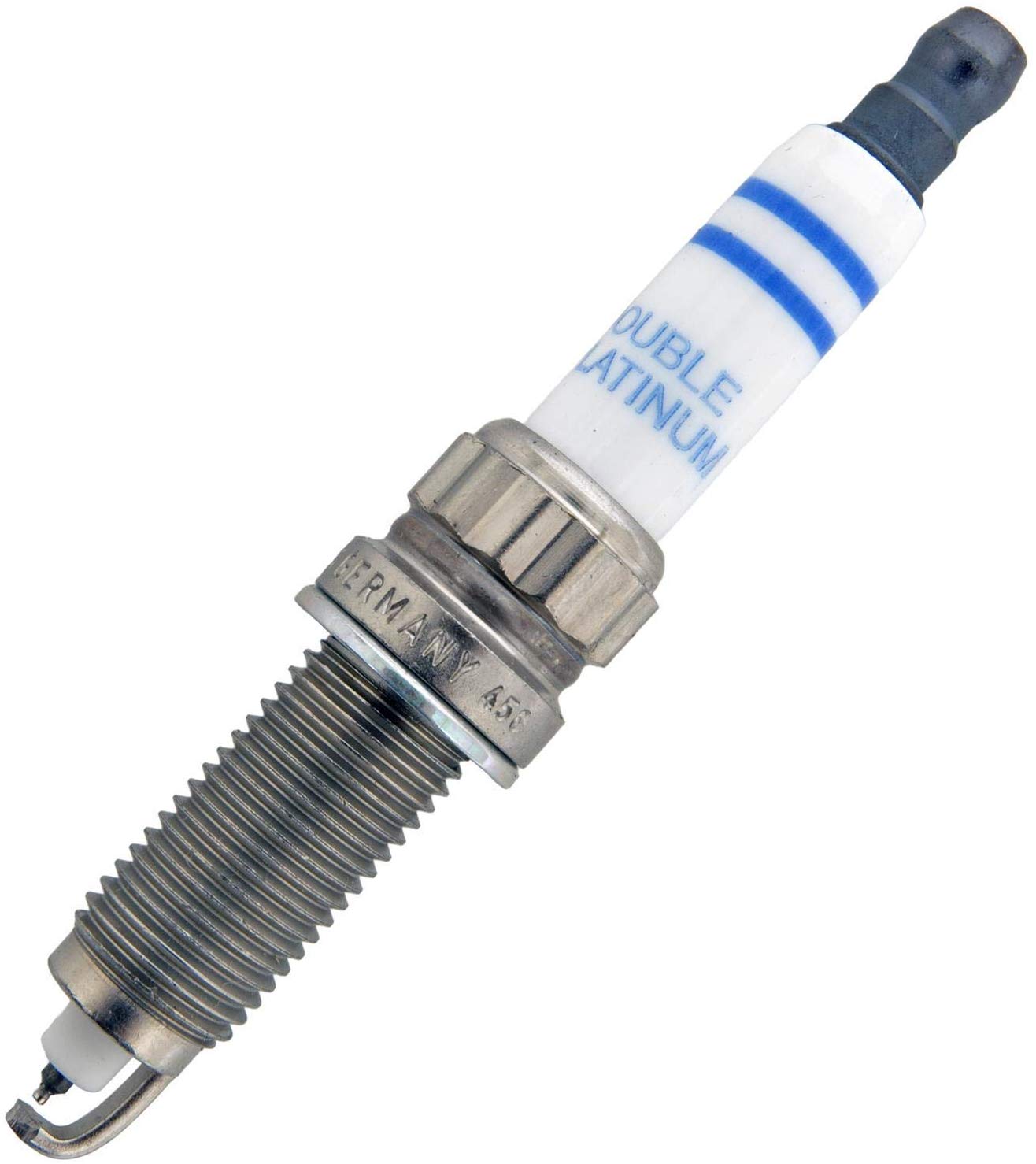 Bosch ZR5TPP33S Double Platinum Spark Plug - Up to 3X Longer Life for Select BMW ActiveHybrid 3 5 7 M235i xDrive X1 X3 X4 X5 X6 135i 135is 335i GT 435i Gran Coupe 535i 640i 740i 740Li, 1PK