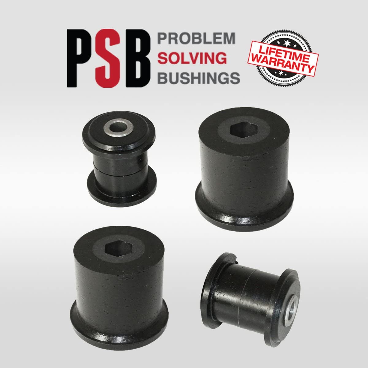 Front Wishbone Arm REAR and FRONT Position PSB Bushing Kit replacement for VW Golf GTI R32 05-12 Golf MK5 / Estate/Plus 09-13 Golf MK6 / Convertible