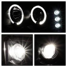 Spyder Auto 5078452 LED Halo Projector Headlights Black/Smoked