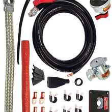 Longacre 52-48115 Deluxe Racing Battery Cable Kit