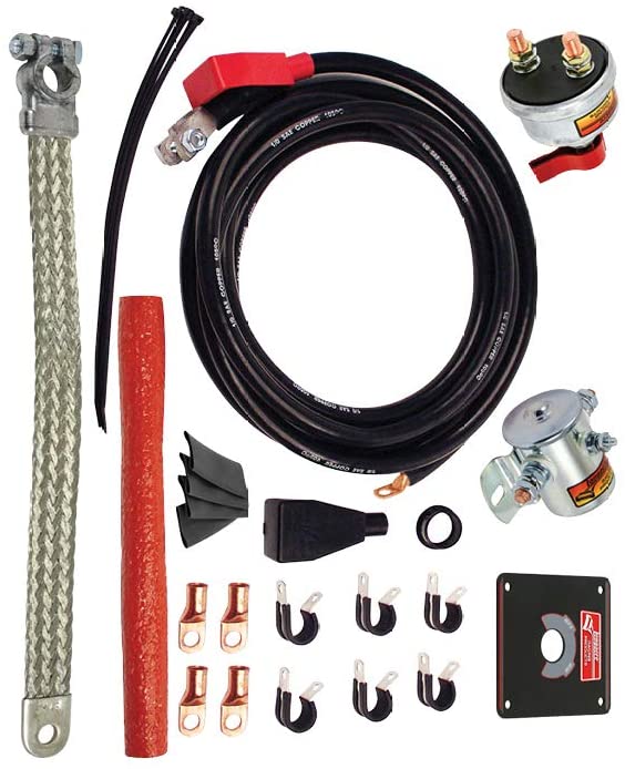 Longacre 52-48115 Deluxe Racing Battery Cable Kit