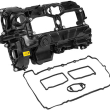 X AUTOHAUX 11127588412 Car Engine Valve Cover Replacement with Gasket for BMW 328I 428I 528I X3 X4