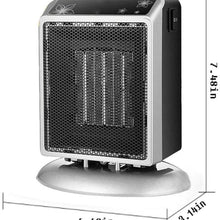 Zyyqt Small Desktop Heater, Mini Household Hot Fan Desktop Electric Heater Heater Dormitory Student Small Air Conditioner (Color : Yellow)